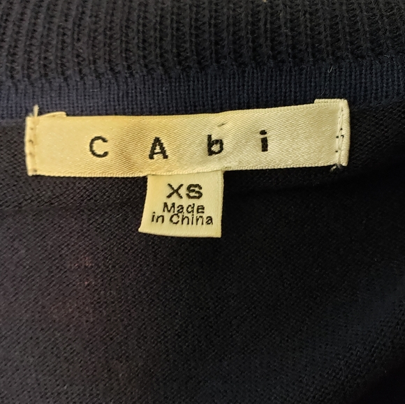 CAbi Centerfield Navy Blue Cardigan - Picture 5 of 8